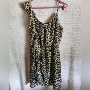 EUC Dynamite Leopard Print Dress